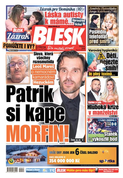 E-magazín Blesk - 26.11.2025 - CZECH NEWS CENTER a. s.