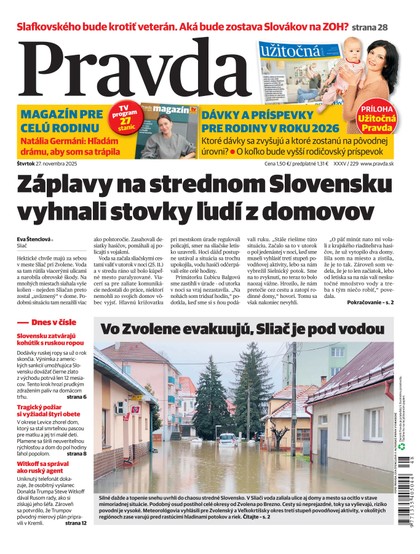 E-magazín Denník Pravda 27. 11. 2025 - OUR MEDIA SR a. s.