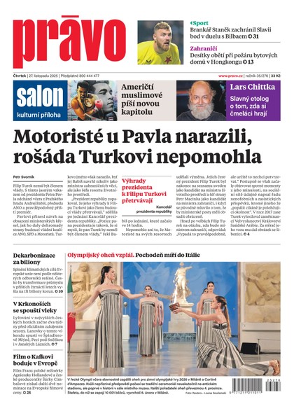 E-magazín Deník Právo - 27.11.2025 - Borgis, a.s.