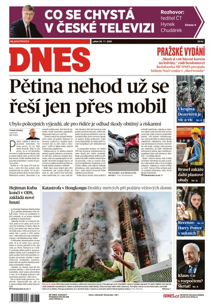 E-magazín MF DNES - 28.11.2025 - MAFRA, a.s.