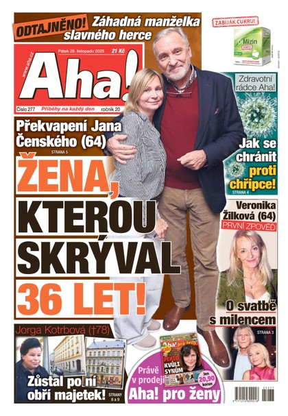 E-magazín AHA! - 28.11.2025 - CZECH NEWS CENTER a. s.