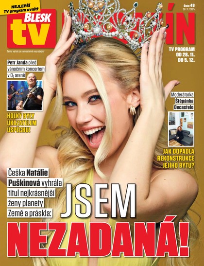 E-magazín Blesk Tv magazín - 28.11.2025 - CZECH NEWS CENTER a. s.