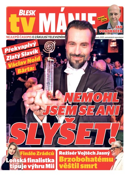 E-magazín Blesk Tv manie - 29.11.2025 - CZECH NEWS CENTER a. s.