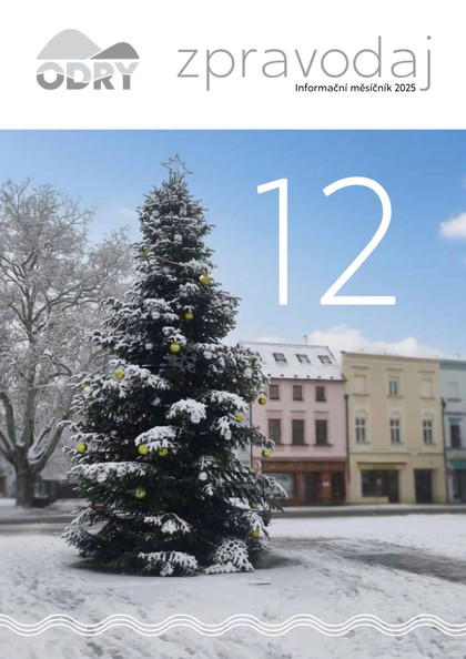 E-magazín Oderský zpravodaj 12/2025 - Město Odry