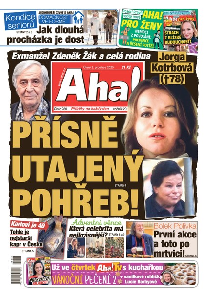 E-magazín AHA! - 02.12.2025 - CZECH NEWS CENTER a. s.