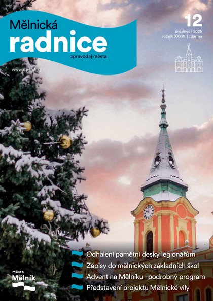 E-magazín Mělnická Radnice 12/2025 - Město Mělník