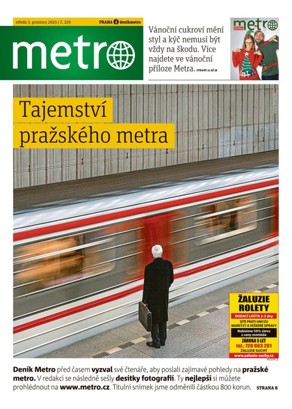 E-magazín METRO - 03.12.2025 - MAFRA, a.s.