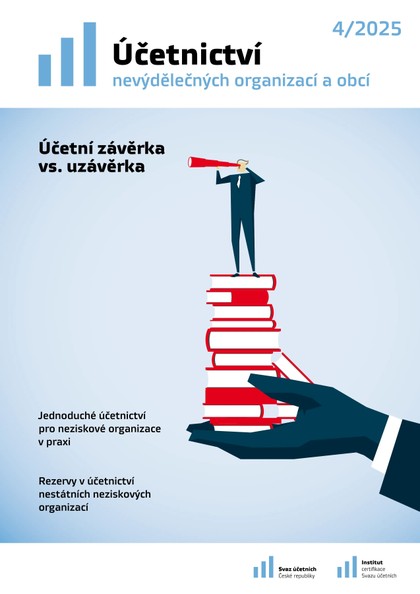 E-magazín Účetnictví nevýdělečných organizací a obcí č. 4/2025 - Svaz účetních České republiky, z. s.