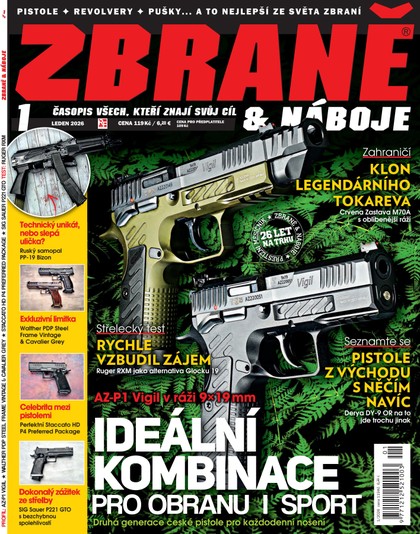 E-magazín Zbraně & náboje 1/2026 - RF Hobby