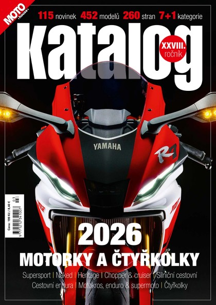 E-magazín Motohouse katalog motocyků 2026 - Mediaforce, s.r.o.