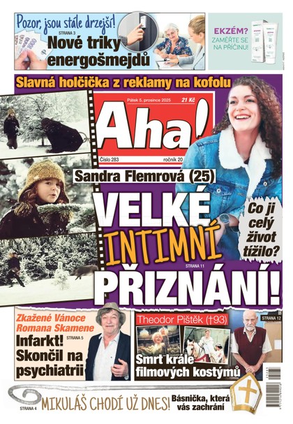 E-magazín AHA! - 05.12.2025 - CZECH NEWS CENTER a. s.
