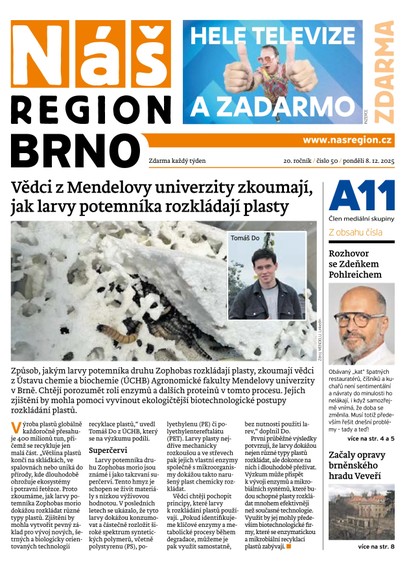 E-magazín Náš Region - Brno 50/2025 - A 11 s.r.o.