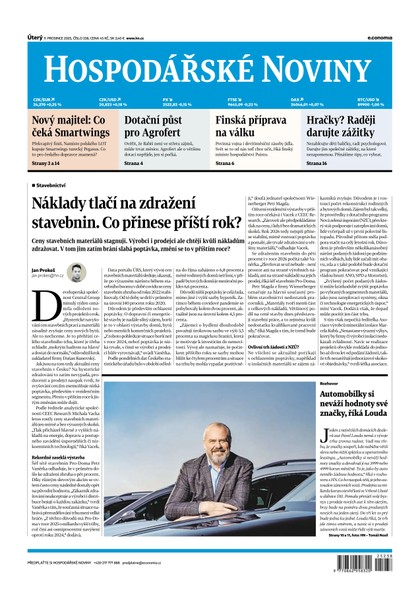 E-magazín HN 238 - 9.12.2025 - Economia, a.s.