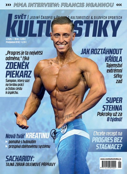 E-magazín Svět Kulturistiky 1/2026 - Watch Star Media s.r.o.