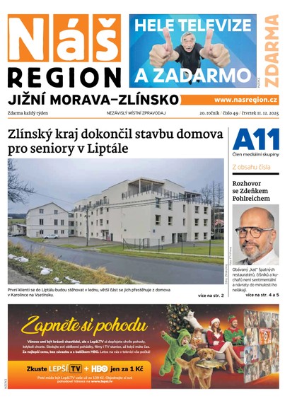 E-magazín Náš Region - Jižní Morava/Zlínsko 49/2025 - A 11 s.r.o.
