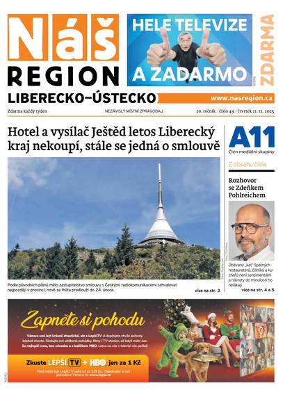 E-magazín Náš Region - Liberecko 49/2025 - A 11 s.r.o.