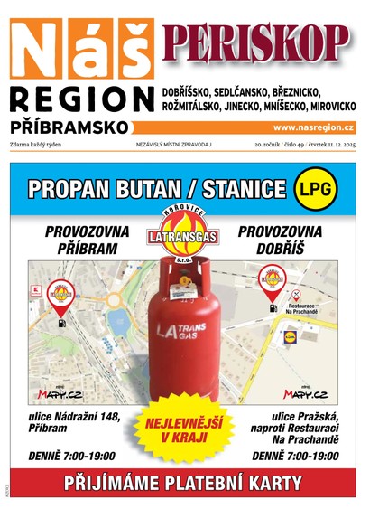 E-magazín Náš Region - Příbramsko 49/2025 - A 11 s.r.o.