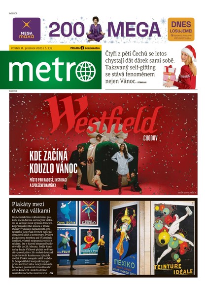 E-magazín METRO - 11.12.2025 - MAFRA, a.s.