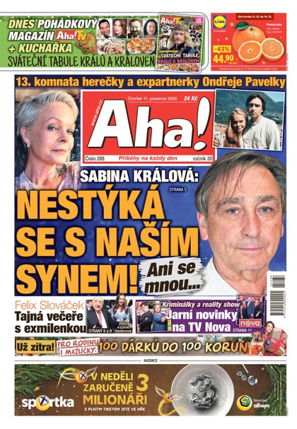 E-magazín AHA! - 11.12.2025 - CZECH NEWS CENTER a. s.