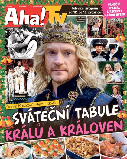 E-magazín AHA! Tv - 11.12.2025 - CZECH NEWS CENTER a. s.
