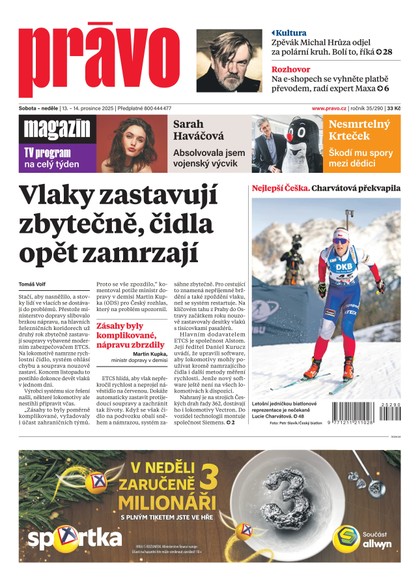 E-magazín Deník Právo - 13.12.2025 - Borgis, a.s.