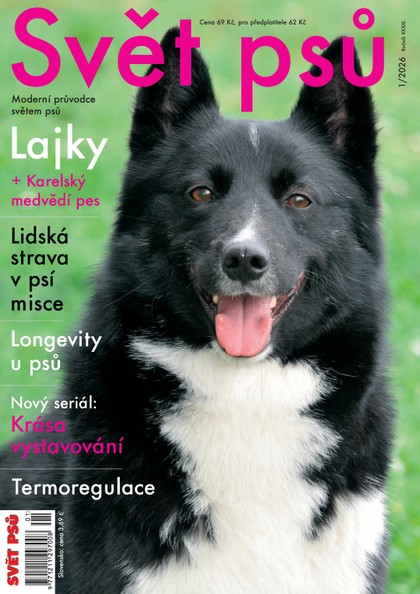 E-magazín Svět psů, 01-2026 - Nakladatelství Minerva CZ, s. r. o.