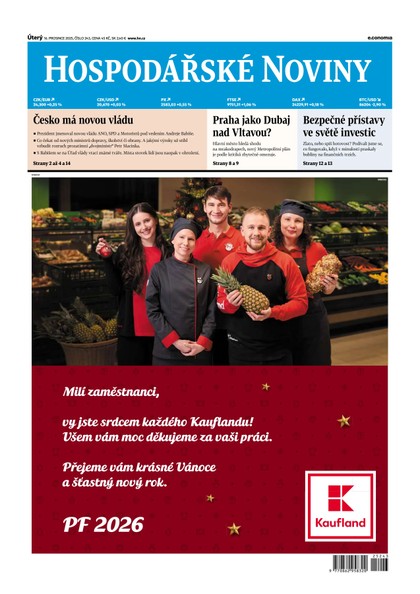 E-magazín HN 243 - 16.12.2025 - Economia, a.s.