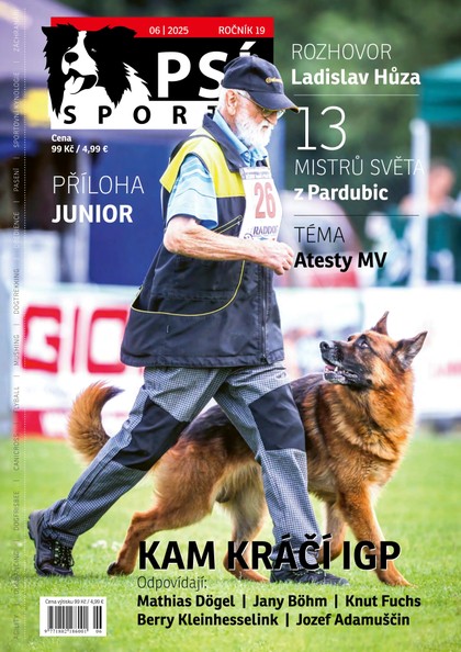 E-magazín Psí sporty 6/2025 - Jakub Štýbr