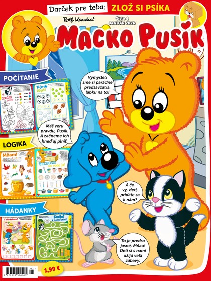 E-magazín Macko Pusík 1/2026 - Pražská vydavatelská společnost