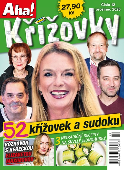 E-magazín AHA! KŘÍŽOVKY - 12/2025 - CZECH NEWS CENTER a. s.