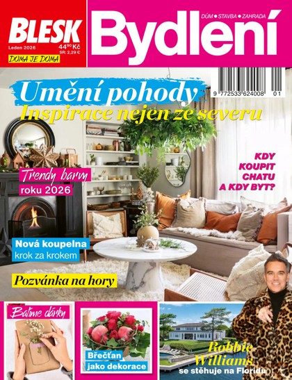 E-magazín BLESK BYDLENÍ - 1/2026 - CZECH NEWS CENTER a. s.