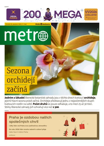 E-magazín METRO - 18.12.2025 - MAFRA, a.s.