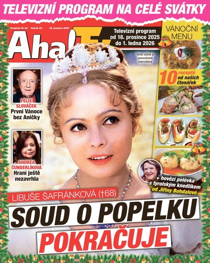 E-magazín AHA! Tv - 18.12.2025 - CZECH NEWS CENTER a. s.