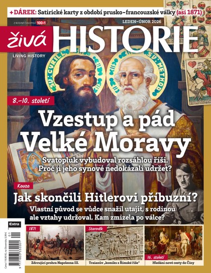 E-magazín Živá historie 1-2/2026 - Extra Publishing, s. r. o.