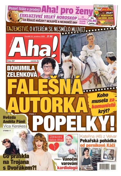 E-magazín AHA! - 22.12.2025 - CZECH NEWS CENTER a. s.