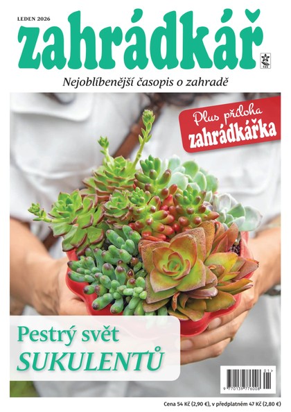 E-magazín Zahrádkář 01/2026 - Zahrádkář