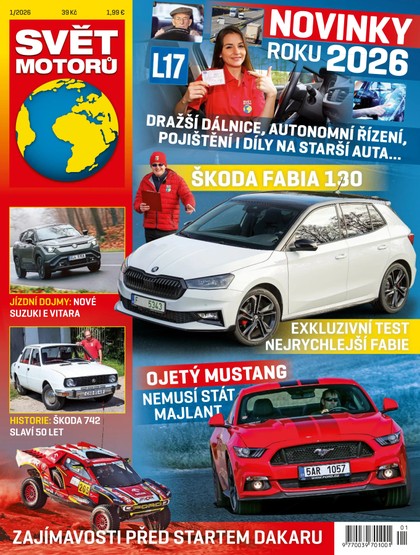 E-magazín Svět motorů - 1/2026 - CZECH NEWS CENTER a. s.