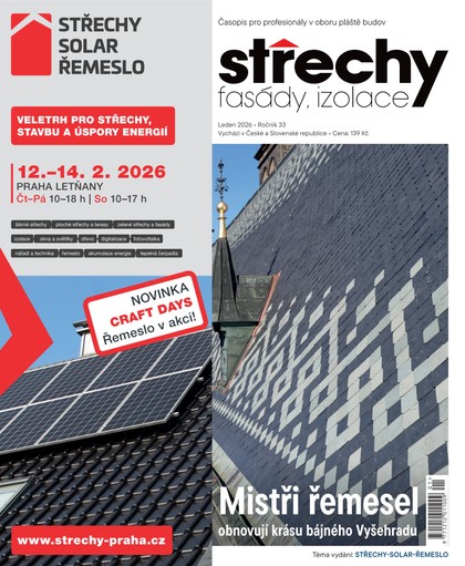 E-magazín Střechy, Fasády, Izolace 1/2026 - EEZY Publishing