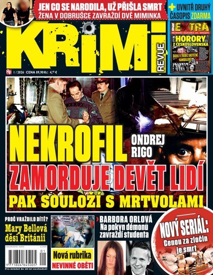 E-magazín Krimi revue 1/2026 - RF Hobby