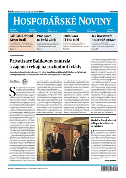 E-magazín HN 250 - 30.12.2025 - Economia, a.s.