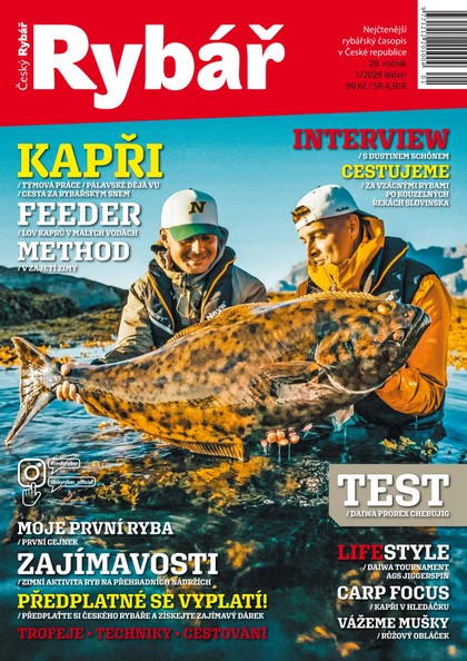 E-magazín Český rybář 1/2026 - Český rybář, s. r. o.
