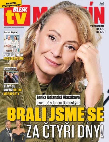 E-magazín Blesk Tv magazín - 02.01.2026 - CZECH NEWS CENTER a. s.