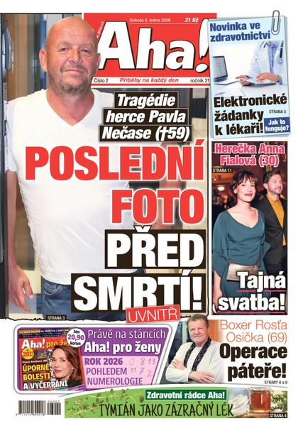 E-magazín AHA! - 03.01.2026 - CZECH NEWS CENTER a. s.