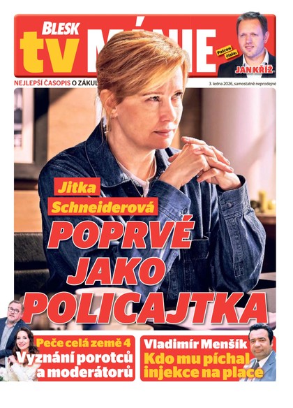 E-magazín Blesk Tv manie - 03.01.2026 - CZECH NEWS CENTER a. s.