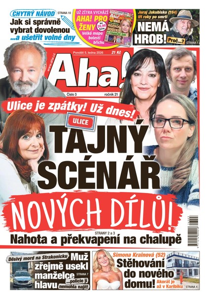 E-magazín AHA! - 05.01.2026 - CZECH NEWS CENTER a. s.