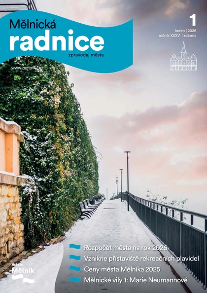 E-magazín Mělnická Radnice 1/2026 - Město Mělník