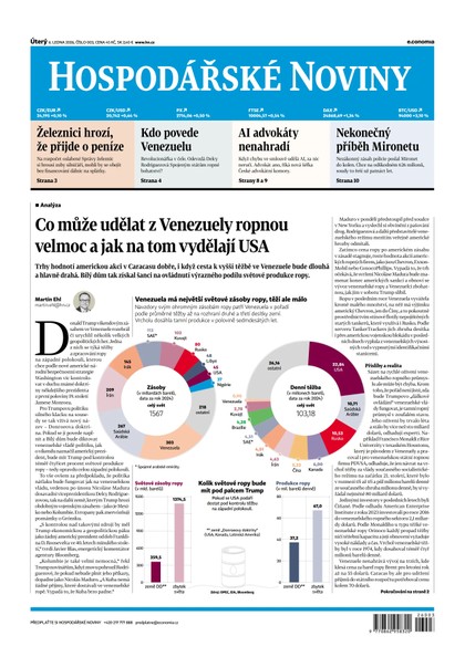 E-magazín HN 003 - 6.1.2026 - Economia, a.s.