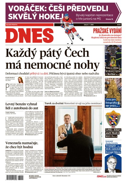 E-magazín MF DNES - 06.01.2026 - MAFRA, a.s.