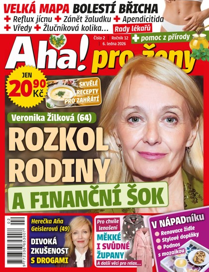 E-magazín AHA! PRO ŽENY - 2/2026 - CZECH NEWS CENTER a. s.