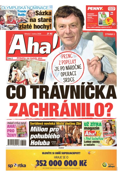 E-magazín AHA! - 07.01.2026 - CZECH NEWS CENTER a. s.